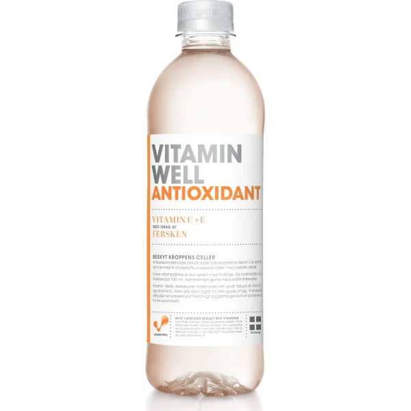Vitamin Well Antioxidant Fersken 0.5 L