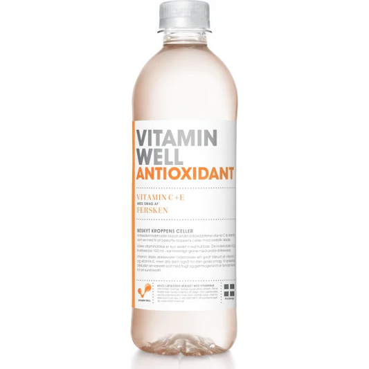 Vitamin Well Antioxidant Fersken 0.5 L