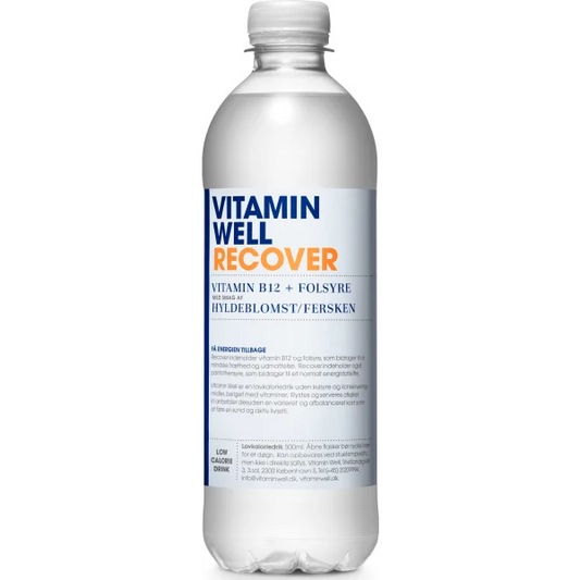Vitamin Well Recover Hyldeblomst/Fersken 0.5 L